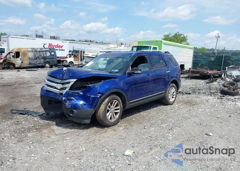 2014 Ford Explorer Xlt из США, поврежденный, VIN 1FM5K7D80EGA84324